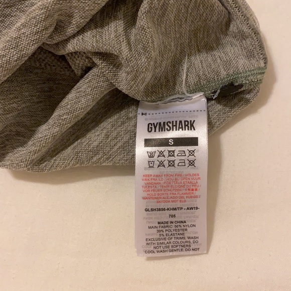 Gymshark Flex Bike Shorts - Khaki - Picture 5 of 5